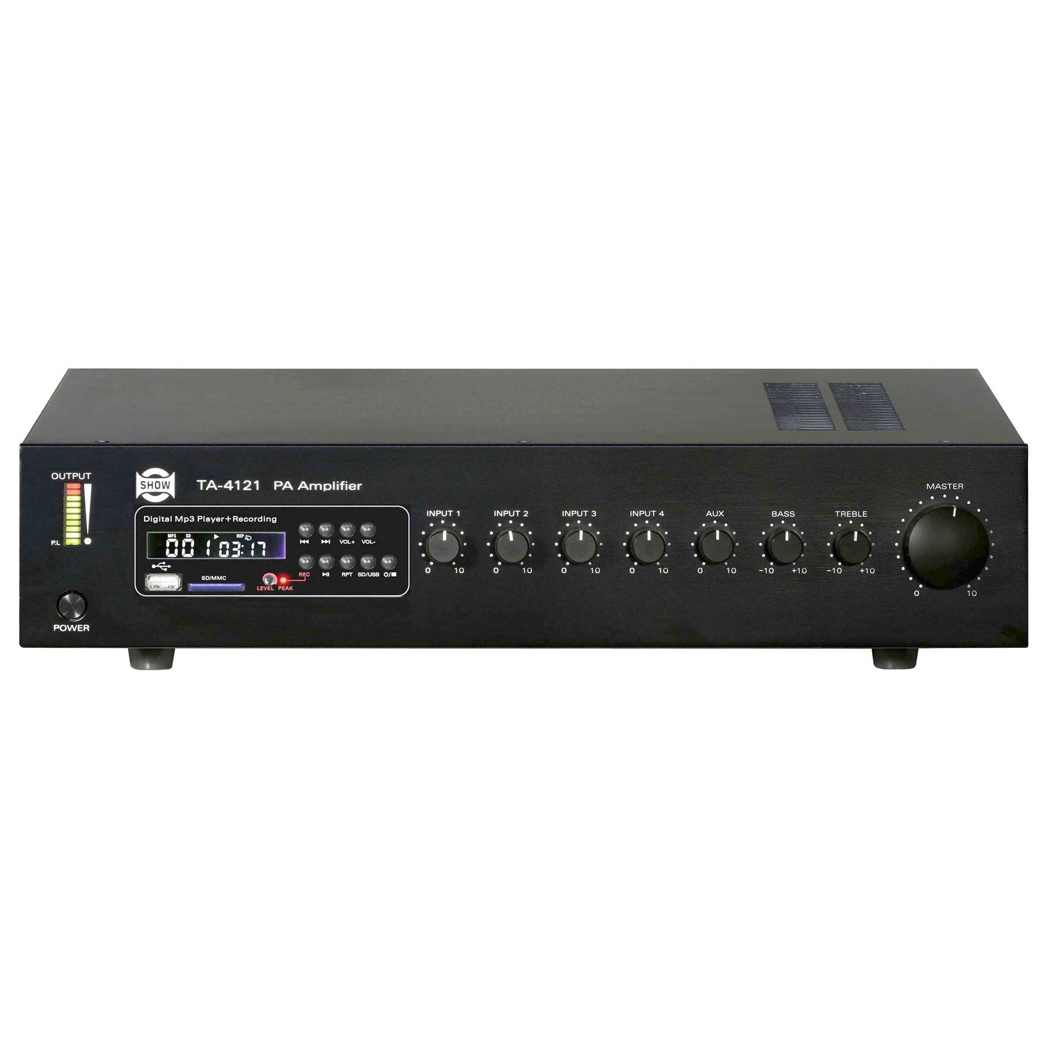 SHOW TA-4121 - .  120 , 70/100 , 4Line/mic+2AUX, MP3  
