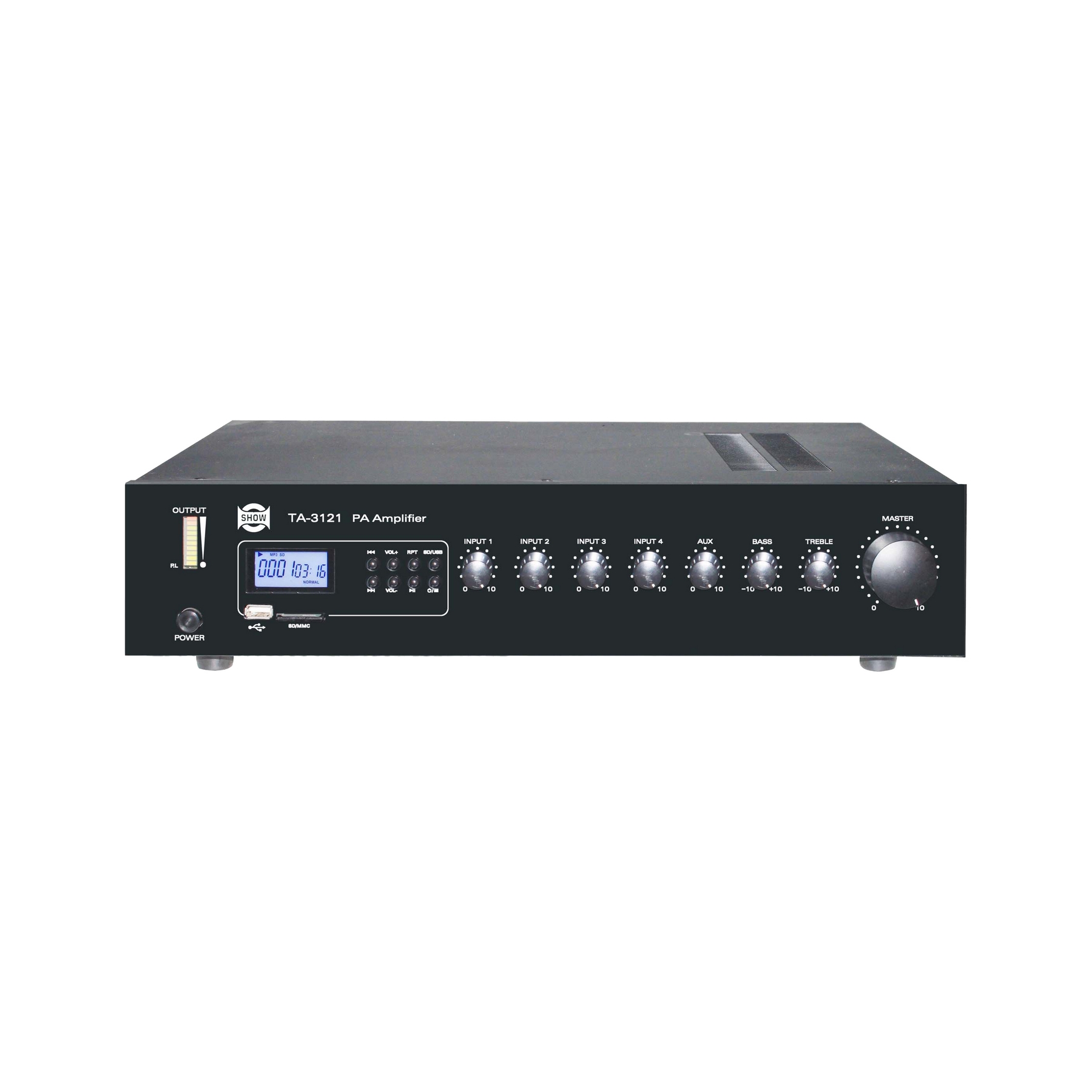 SHOW TA-3121 - .  120 , 25/70/100 , 4Line/mic+2AUX, MP3 