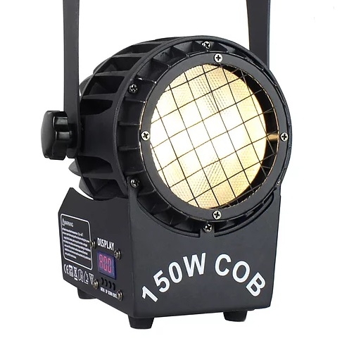 ESTRADA PRO LED PAR COB 150 CWW Светодиодный световой прожектор LED PAR COB 150W CWW компактного размера теплый белый цвет.