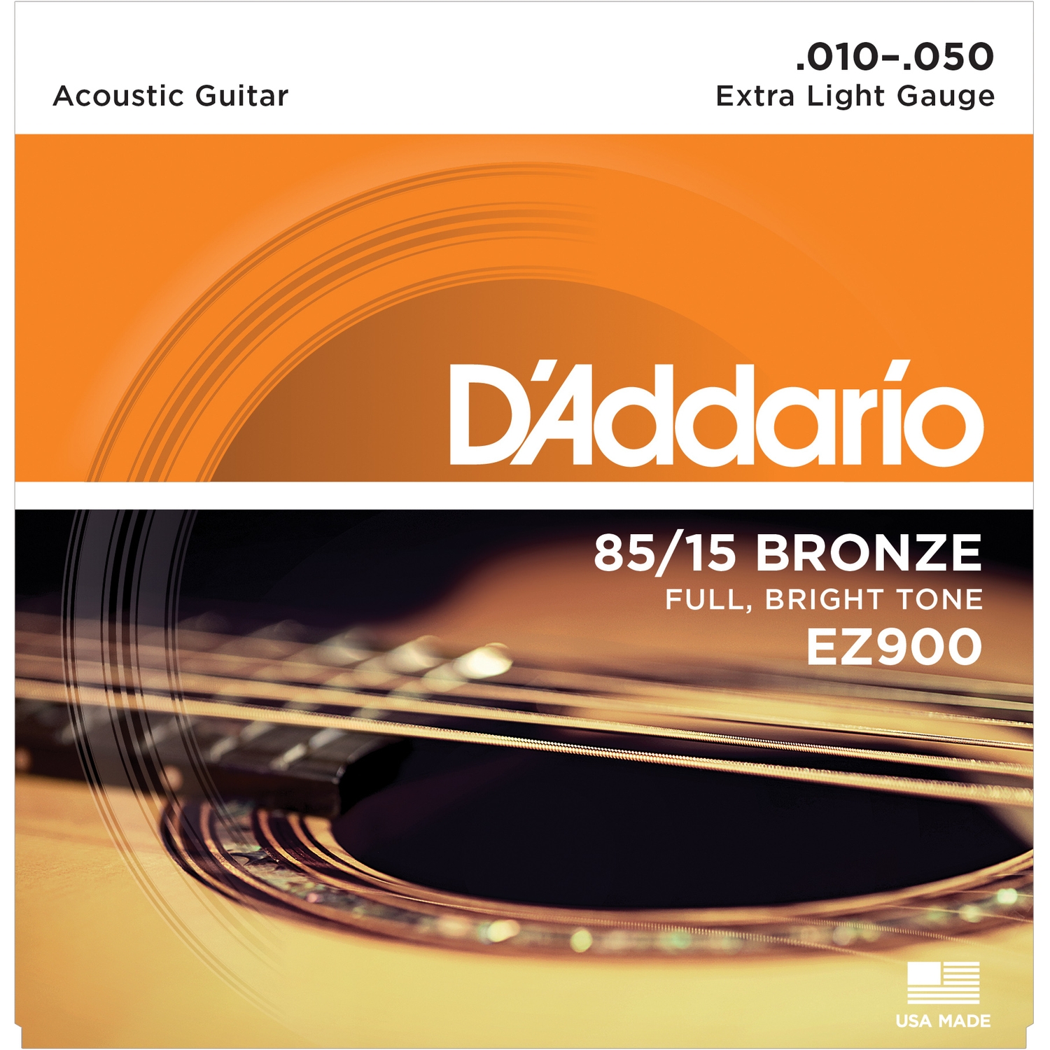 D'ADDARIO EZ900 -    ,  85/15, Extra Light 10-50