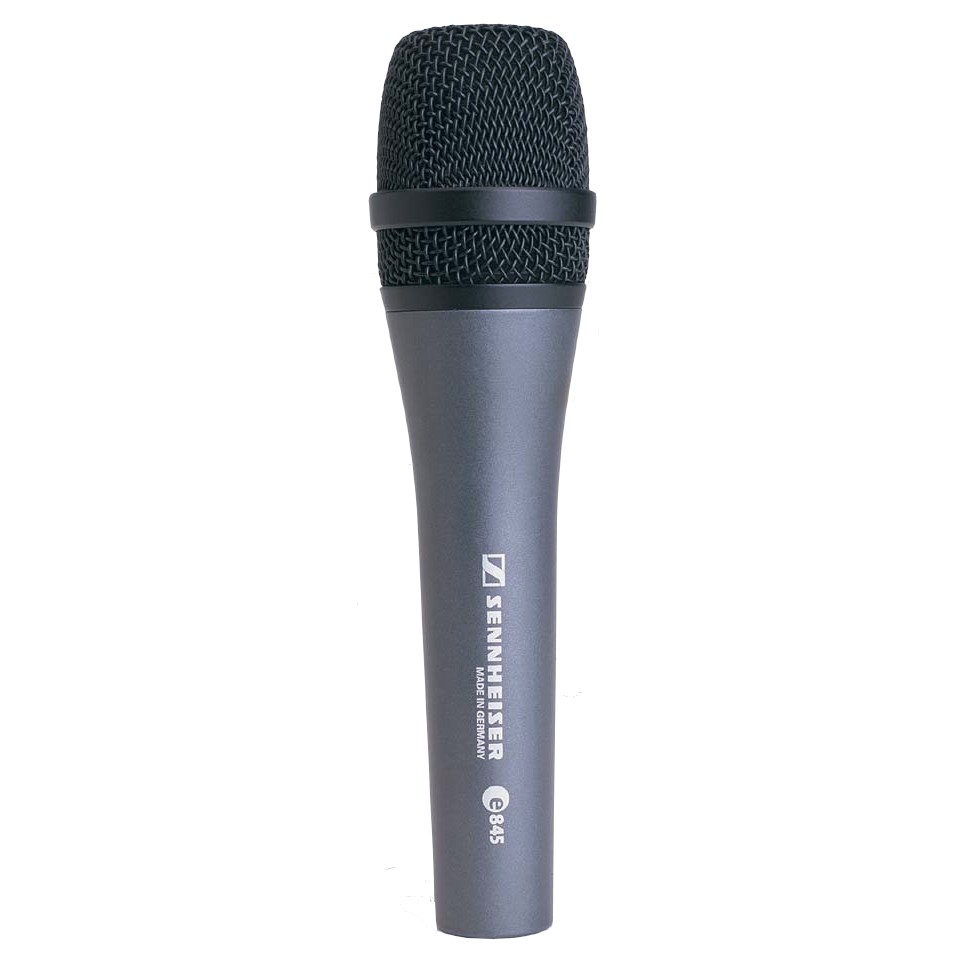 SENNHEISER E 845 - динамический вокальный микрофон, суперкардиоида, 40 - 16000 Гц, 200 Ом