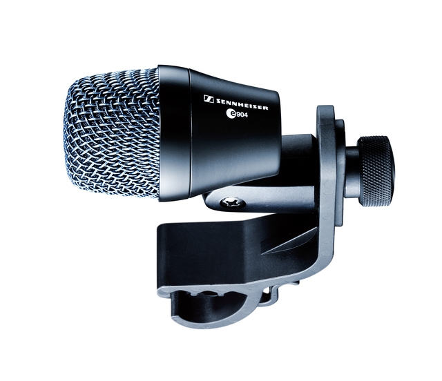 SENNHEISER E 904 - динамический микрофон с креплен.на обруч барабана, 40 - 18000 Гц, 350 Ом