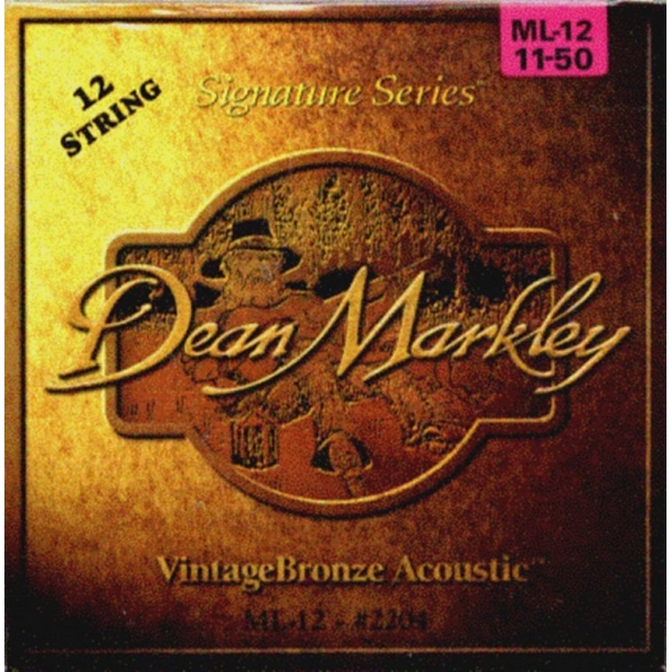 DEAN MARKLEY 2204 Vintage Bronze ML -   12-  (85% ,15% )