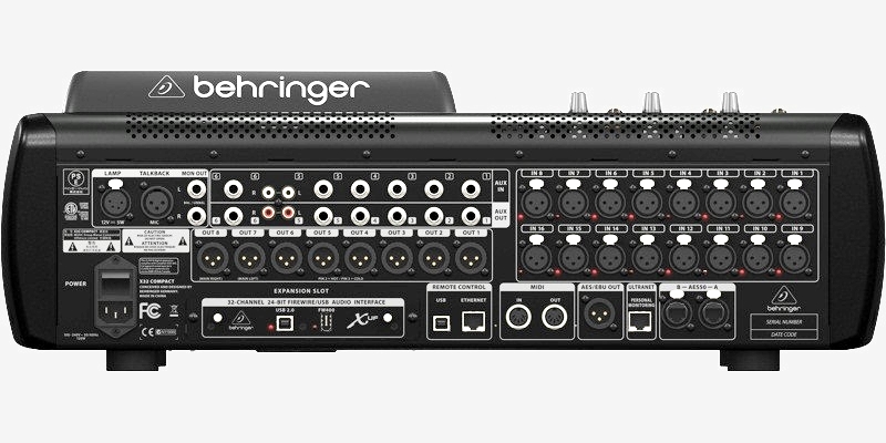 BEHRINGER X32 COMPACT -  , 16 , 25 , 8 
