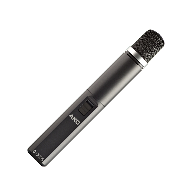 AKG C1000 S - электретный микрофон кардиоида / суперкардиоида, питание - фантом / 2x 