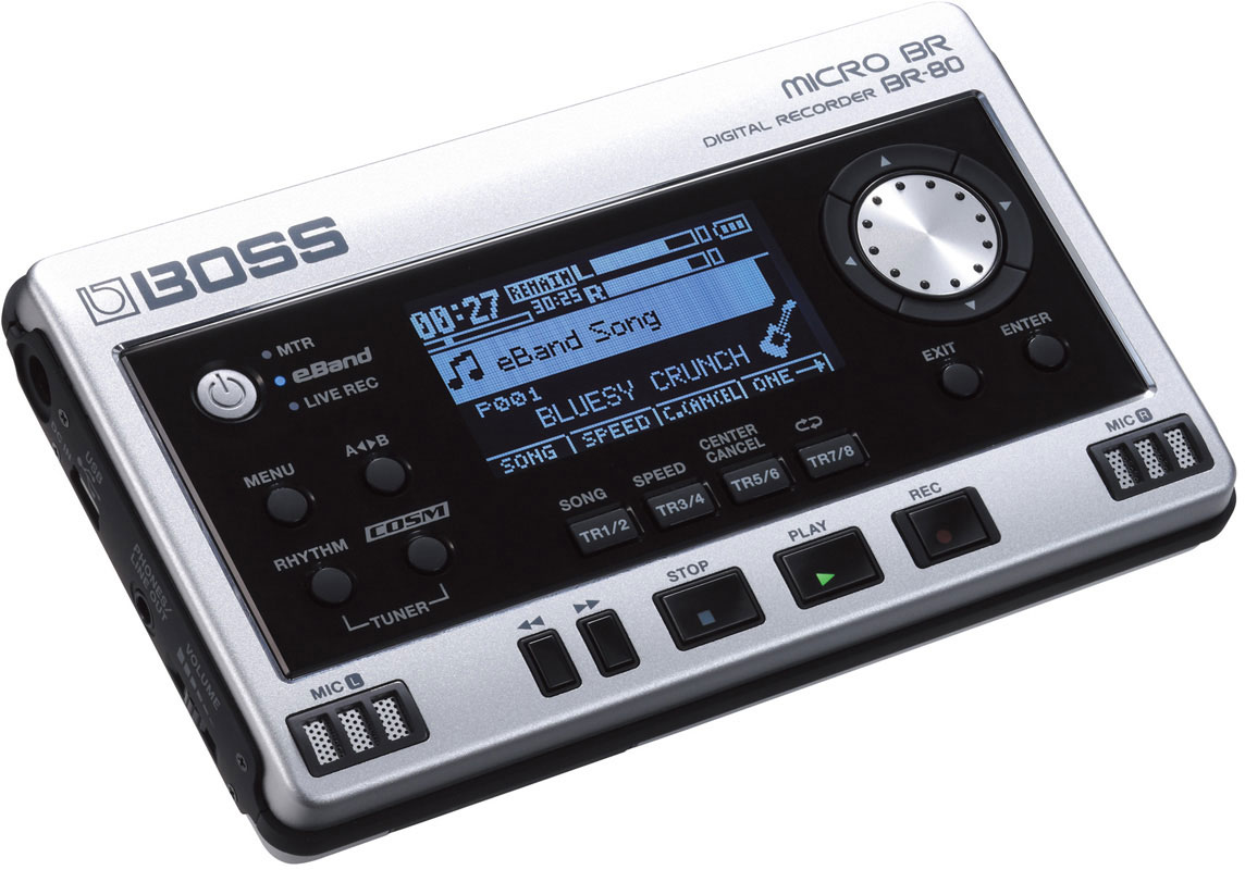 BOSS BR-80 - цифровая портастудия для гитаристов
