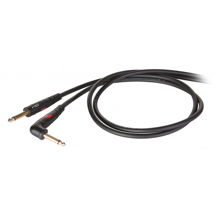DIE HARD DHG120LU5 - проф. инстр. кабель, 6,3 угловой джек моно  <-> 6,3 джек моно, длина - 5м