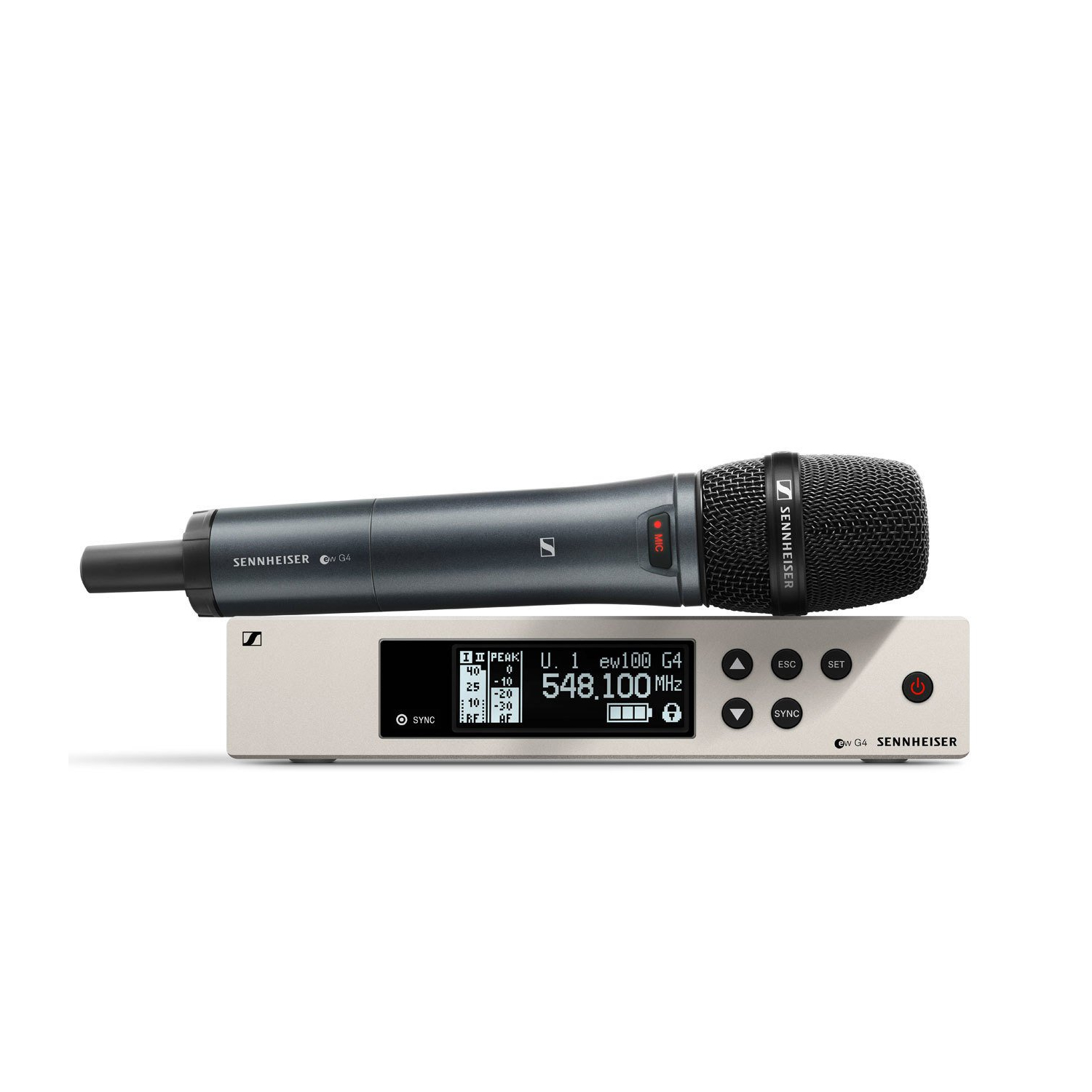 SENNHEISER EW 100 G4-845-S-A - вокальная радиосистема G4 Evolution, UHF (516-558 МГц)